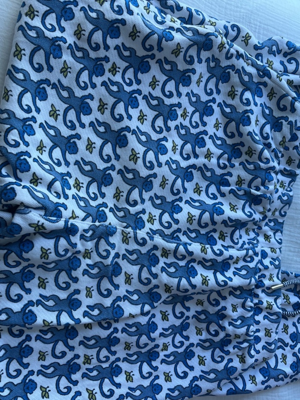 Roller Rabbit Blue Monkey Joggers - Picture 3 of 3